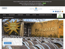 Tablet Screenshot of hotelclassvalls.com